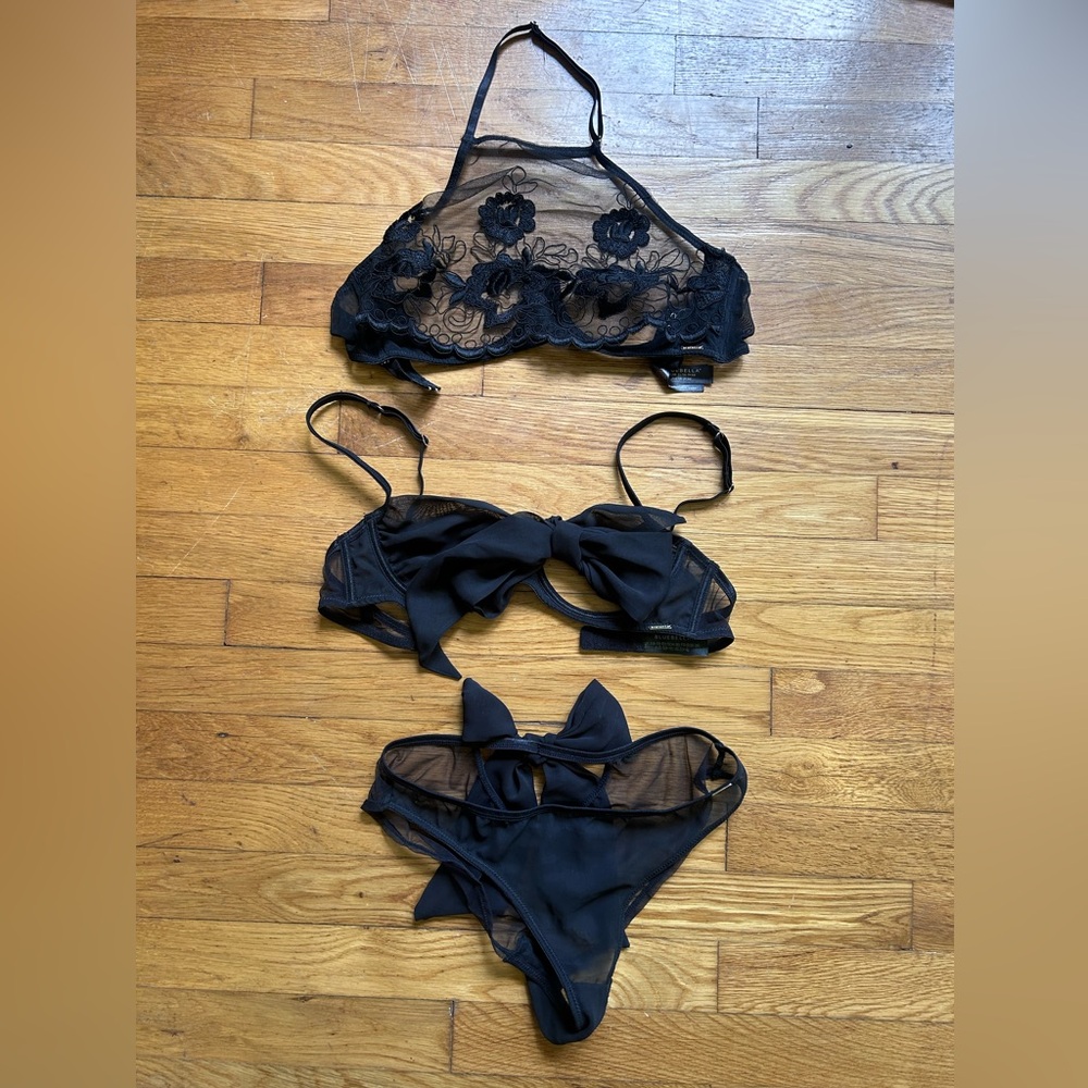 Bluebella Black Lingerie Bundle